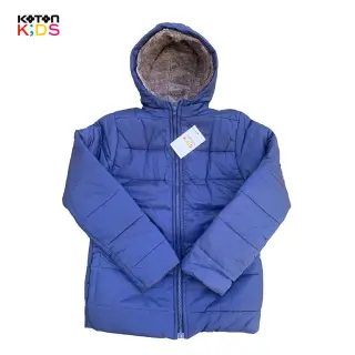 کاپشن داخل خز برند KOTON KIDS سرمه ای 2تا3سال