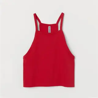 کراپ تاپ زنانه وارداتی برند H&M